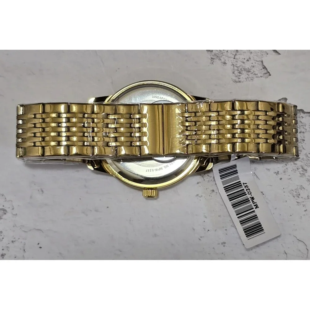 Montres Prestige X Invicta Men's Watch  45mm Paved Bezel Gold MPW-0237 Brand New